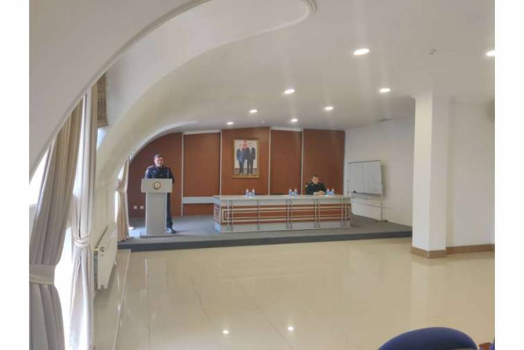 Dəniz Nəqliyyat Donanmasında terror-təxribat hallarına qarşı sayıqlığın artırılması məqsədilə tədbir ke&ccedil;irilib