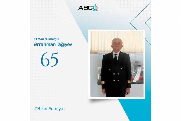 Ömrünün 45 ildən çoxunu gəmiçilik sahəsinə həsr edən Ərrəhman Tağıyev 65 illik yubileyini qeyd edir