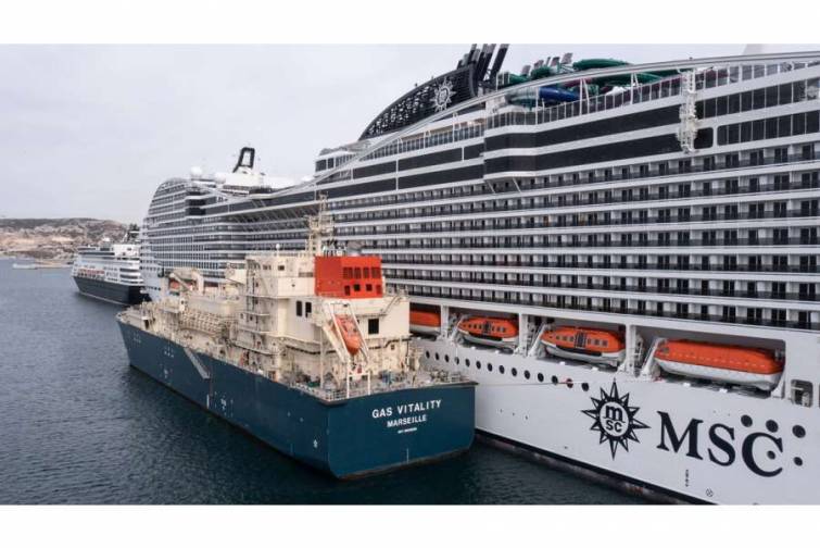 Marseldə “MSC Cruises” gəmilərinə hər il təxminən 45 000 ton LNG veriləcək