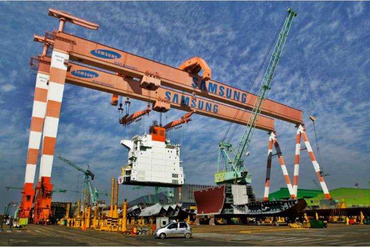 “Samsung Heavy Industries” öz işinin bir hissəsini rəqiblərinə verir