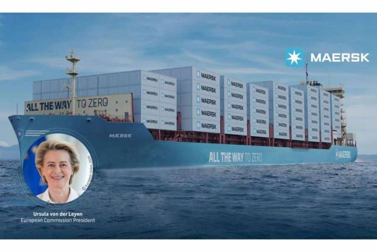 Avropa Komissiyasının sədri metanolla işləyəcək konteyner gəmisinin “xaç anası” olacaq