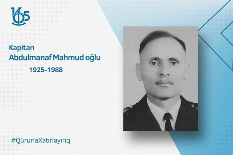 Qürurla Xatırlayırıq: Kapitan Abdulmanaf Mahmud oğlu