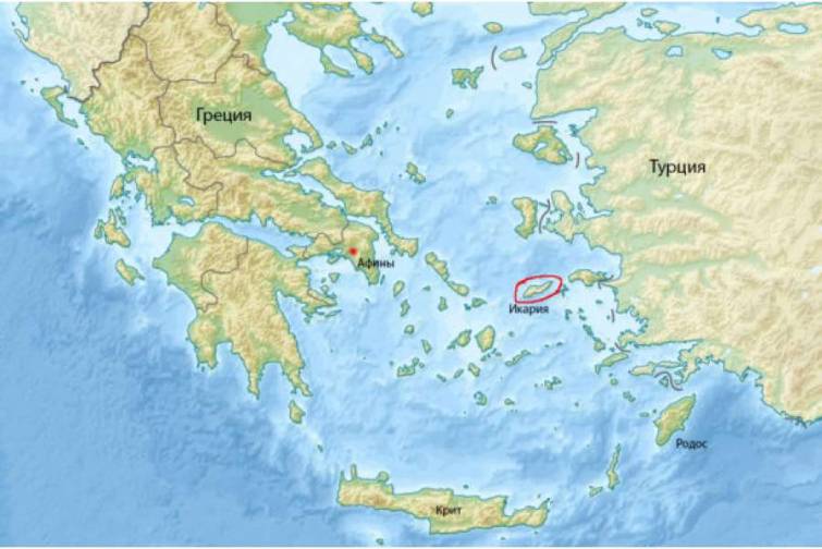 İkariya adası yaxınlığında yük gəmiləri toqquşub