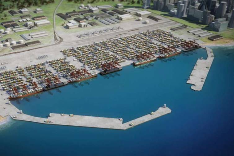Anakliya dərin dəniz limanının tikintisi layihəsinin icrası plana uyğun gedir