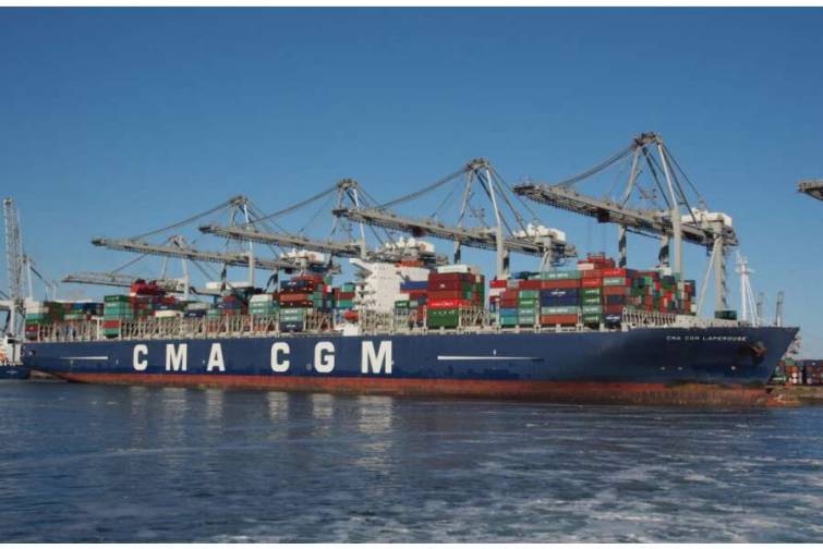 Gürcüstanın dəniz limanları və terminalları konteyner gəmilərinin qəbulunu artırıb