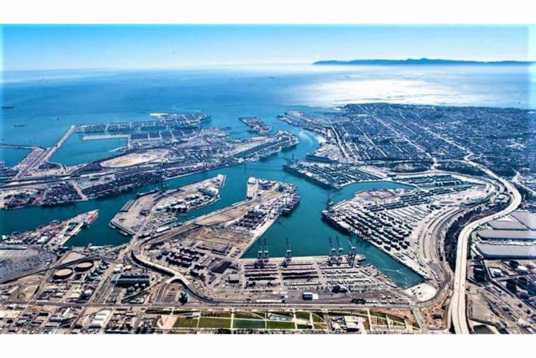 Ötən il Los-Anceles limanının ümumi konteyner dövriyyəsi  8 634 497 TEU təşkil edib