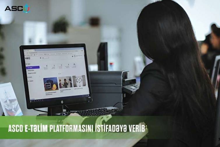 ASCO e-təlim platformasını istifadəyə verib