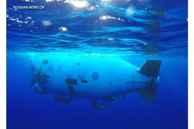 Çinin dərin dəniz aparatı Atlantik okeanında araşdırmalara başlayıb