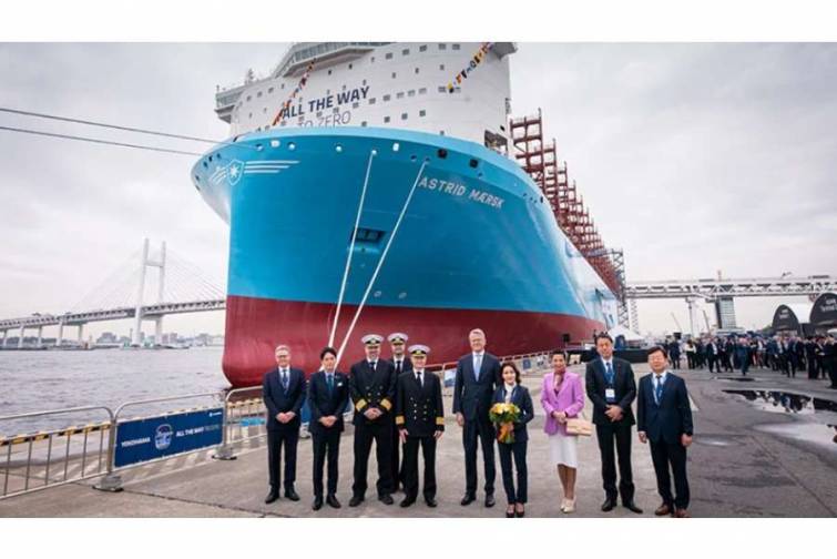 Yeni konteyner gəmisi “Astrid Maersk” adlandırılıb