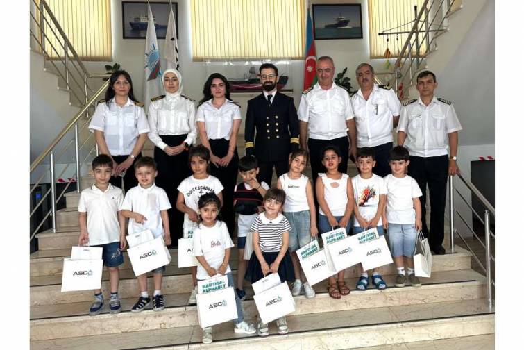 TTM-in qonağı olan uşaqlar gəmiçiliyin ecazkar dünyası ilə tanış olublar