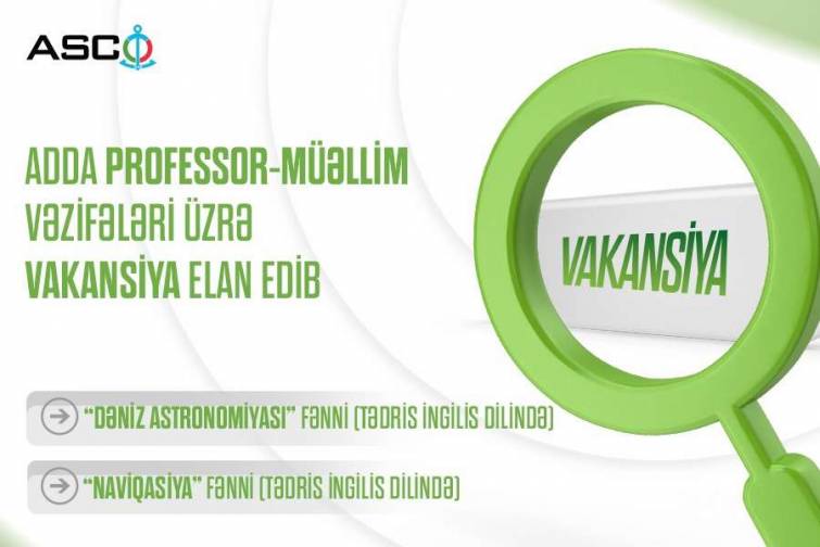 ADDA professor-müəllim vəzifələri üzrə vakansiya elan edib