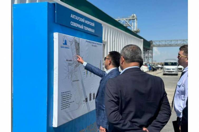 Aktau limanında gəmilərin hərəkətinə nəzarət sistemi istismara veriləcək