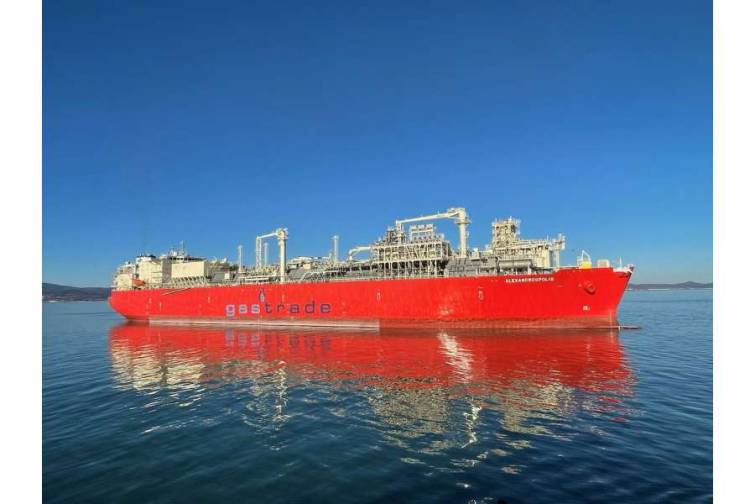 Aleksandrupolisdə LNG terminalı istifadəyə verilib