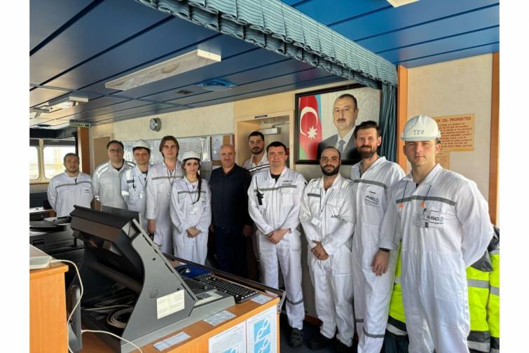 ASCO nümayəndə heyəti “Aframax” tipli “Xankəndi” tankerində olub