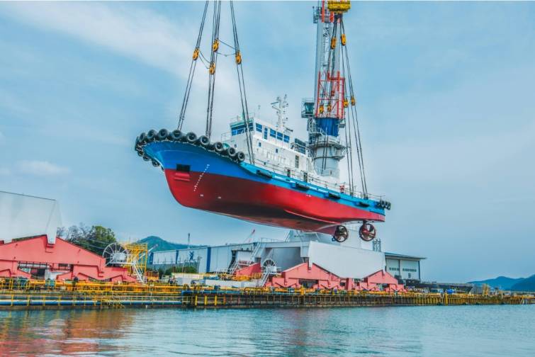 “Tsuneishi Shipbuilding” zavodunda hidrogenlə işləyən ilk yedək gəmisi suya buraxılıb