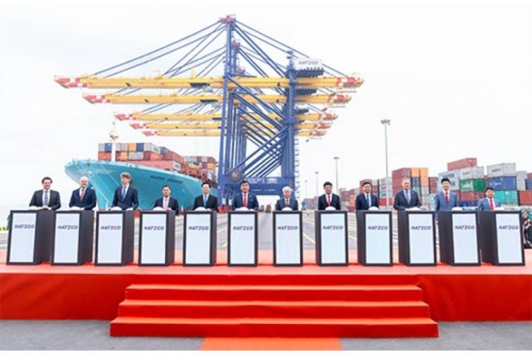 Hayfonda yeni konteyner terminalı 18 min TEU tutumlu gəmiləri qəbul edə biləcək