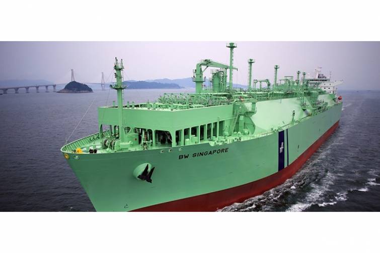 “BW Singapore” üzən LNG terminalı gələn ay kommersiya fəaliyyətinə başlayacaq