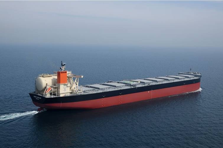 “MOL” şirkətinin LNG ilə işləyən yeni quru yük gəmisi polad zavodlarına xammal daşıyacaq