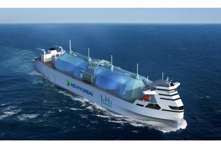 Cənubi Koreyada hidrogenin daşınması üçün yüksək texnologiyalı tanker inşa ediləcək