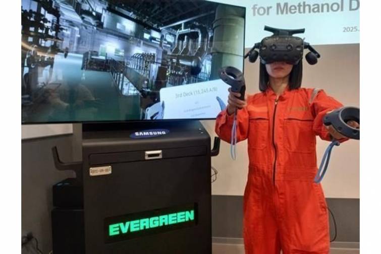 “Samsung Heavy Industries” şirkəti “Evergreen Marine Corp.” üçün VR əsaslı gəmi təlim sistemi təqdim edib