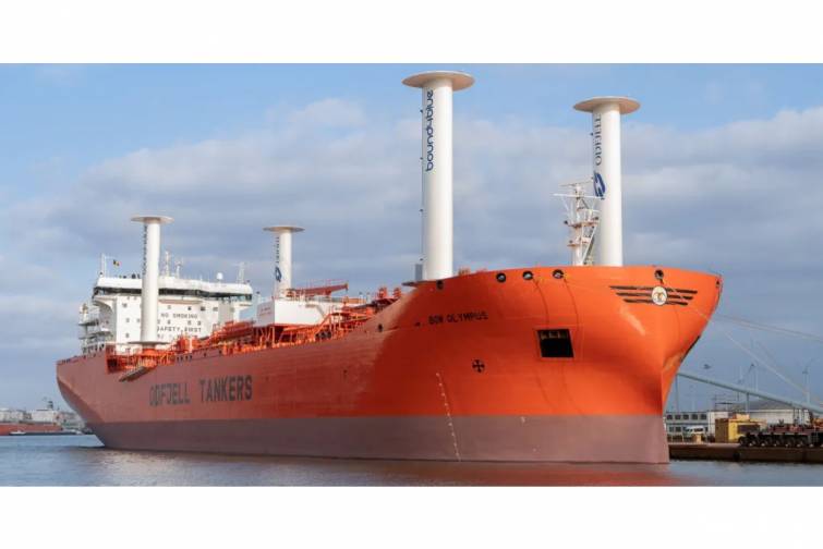 “Bow Olympus” karbon emissiyasını sıfıra endirərək Atlantik okeanını keçdi