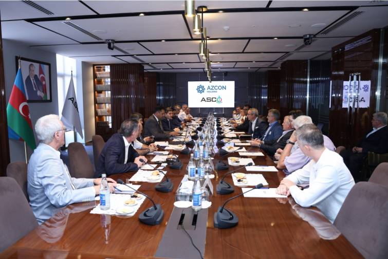 ASCO-da Almaniyanın dənizçilik sənayesinin nümayəndələri ilə görüş keçirilib