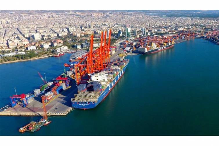 Türkiyə limanları avqustda 32 milyon 615 min 444 ton yük qəbul edib
