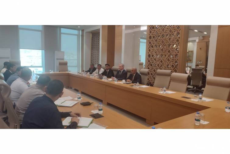 T&uuml;rkmənbaşı limanında tranzit daşımalarının səmərəliliyinin artırılması &uuml;zrə g&ouml;r&uuml;ş ke&ccedil;irilib