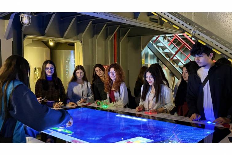 ADPU tələbələri &ldquo;Suraxanı&rdquo; gəmi-muzeyində olublar