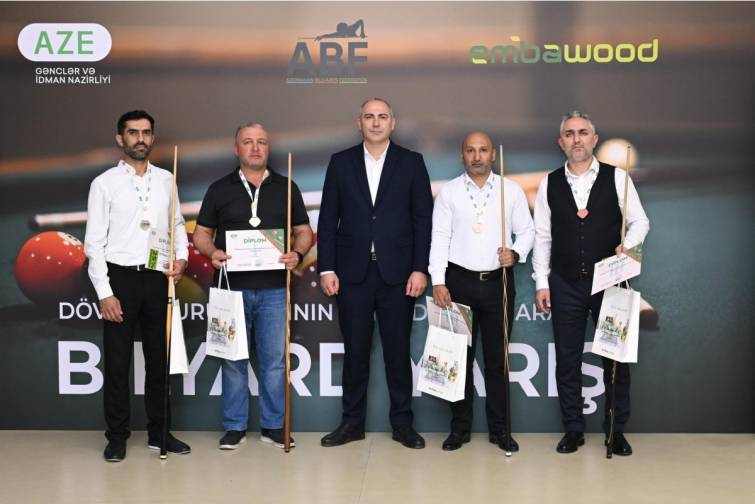 ASCO əməkdaşları d&ouml;vlət qurumları arasında ke&ccedil;irilən bilyard yarışında &uuml;&ccedil;&uuml;nc&uuml; yeri tutublar