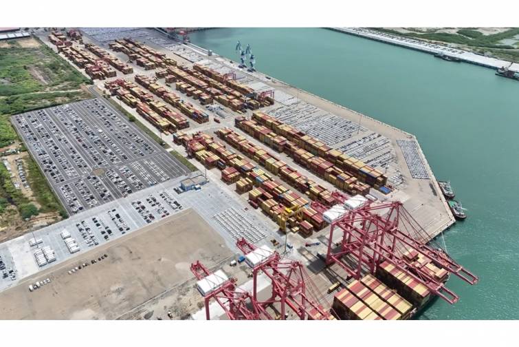 Hambantota limanında y&uuml;k d&ouml;vriyyəsi 151% artıb