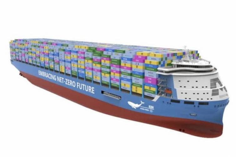 &Ccedil;in toriumla işləyən 14,000 TEU tutumlu konteyner gəmisinin layihəsini hazırlayır