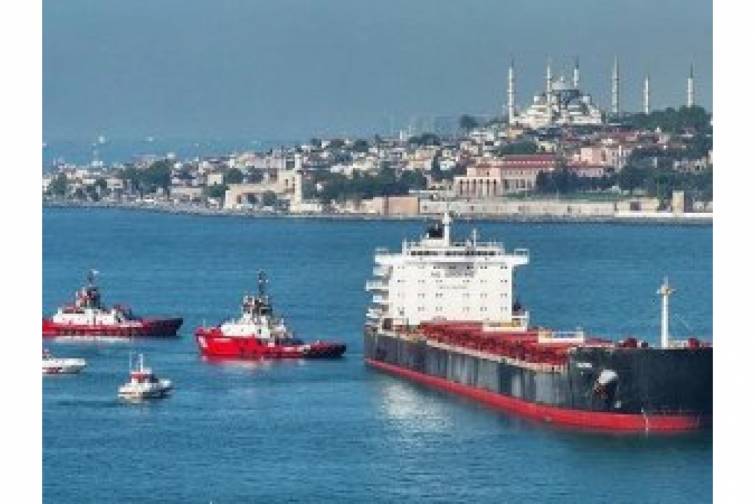 İstanbul boğazından ke&ccedil;ən gəmilərin sayında azalma qeydə alınıb