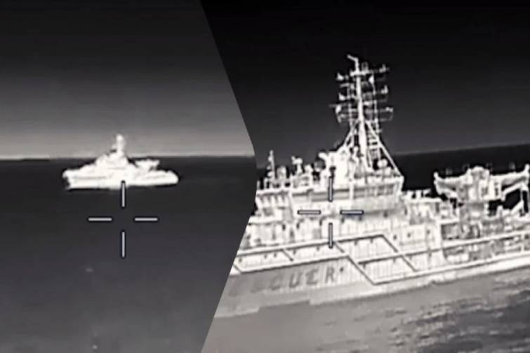 Qara dənizdə daha bir gəmiyə dron zərbəsi endirilib