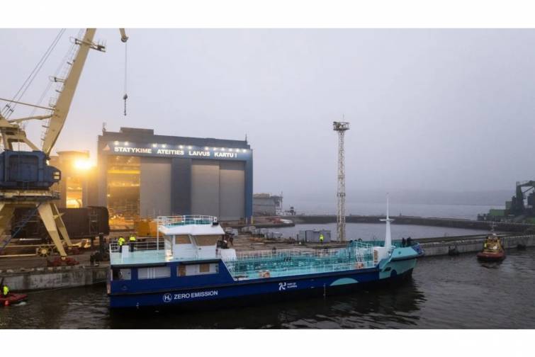 Klaipeda Limanında konteyner d&ouml;vriyyəsi rekord həddə &ccedil;atıb