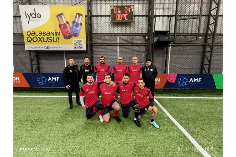 D&ouml;vlət qurumları arasında ke&ccedil;irilən IV minifutbol turnirində dəniz&ccedil;ilər n&ouml;vbəti qələbələrini qazanıblar