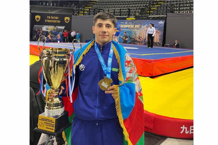 ADDA-nın tələbəsi Afinada beynəlxalq turnirin qalibi oldu